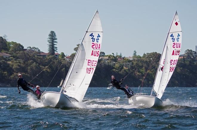 420 fleet – International Classes Regatta ©  Rick Steuart / Perth Sailing Photography http://perthsailingphotography.weebly.com/